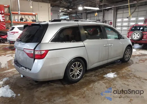 2013 Honda Odyssey Ex-L z USA, uszkodzony, nr VIN 5FNRL5H68DB080045